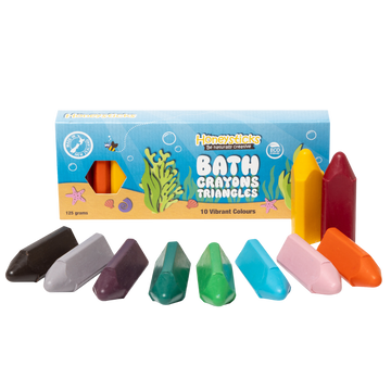 Honeysticks | Natural Bath Crayons, Triangles