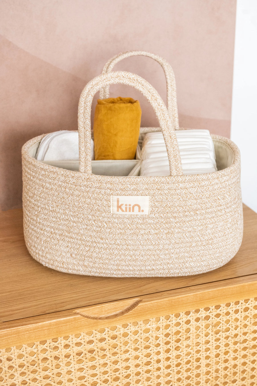 Kiin Cotton | Rope Nappy Caddy