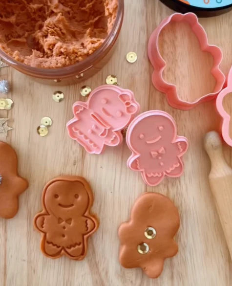 Wild Dough | Scented Playdough, Gingerbread Christmas