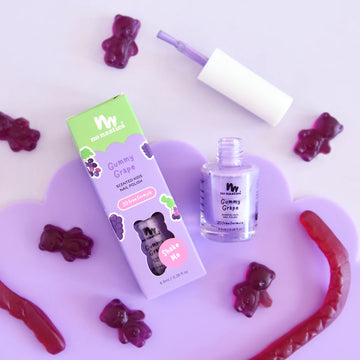 No Nasties | Kids Scented Nail Polish, Gummy Grape