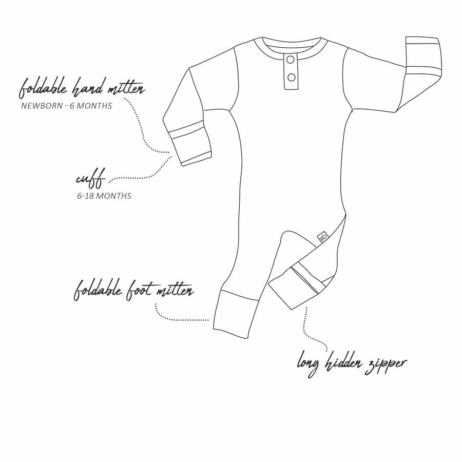 Snuggle Hunny Kids | Growsuit, Olive