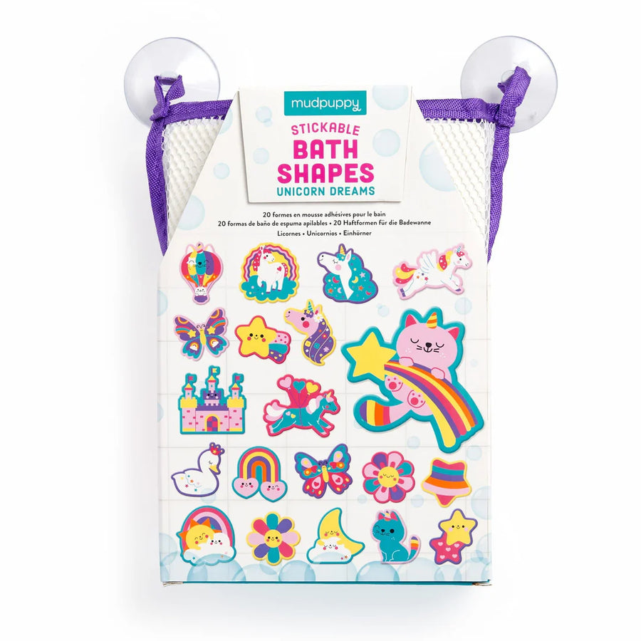 Mudpuppy | Bath Shapes, Unicorn Dreams