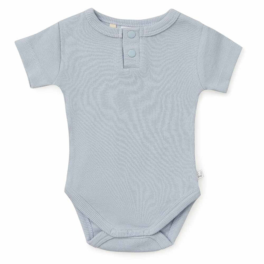 Snuggle Hunny Kids | Short Sleeve Bodysuit, Zen