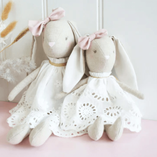 Alimrose | Baby Broderie Bunny | Little Lights Co.