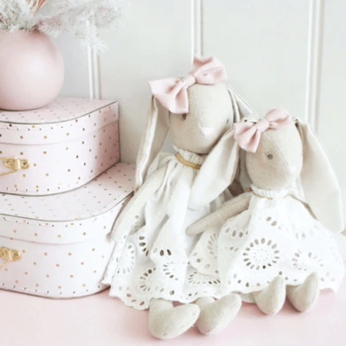 Alimrose | Baby Broderie Bunny | Little Lights Co.