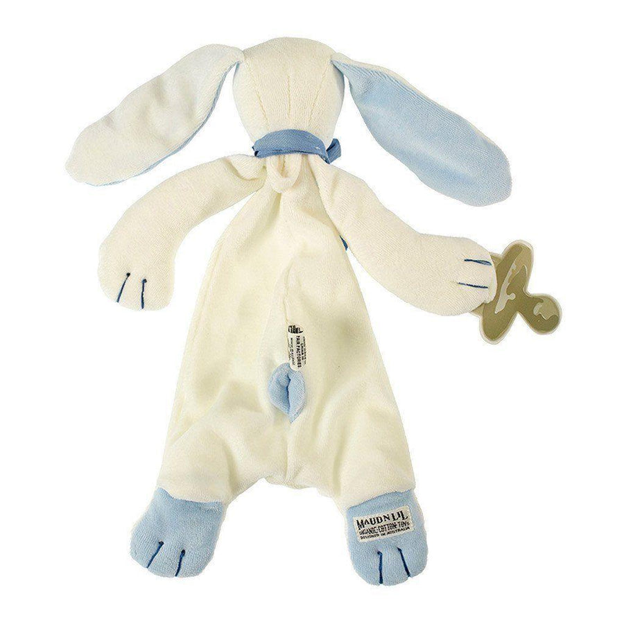 Oscar the Bunny Comforter - Organic Dummy Holder (unboxed) | Maud n Lil | Little Lights Co.