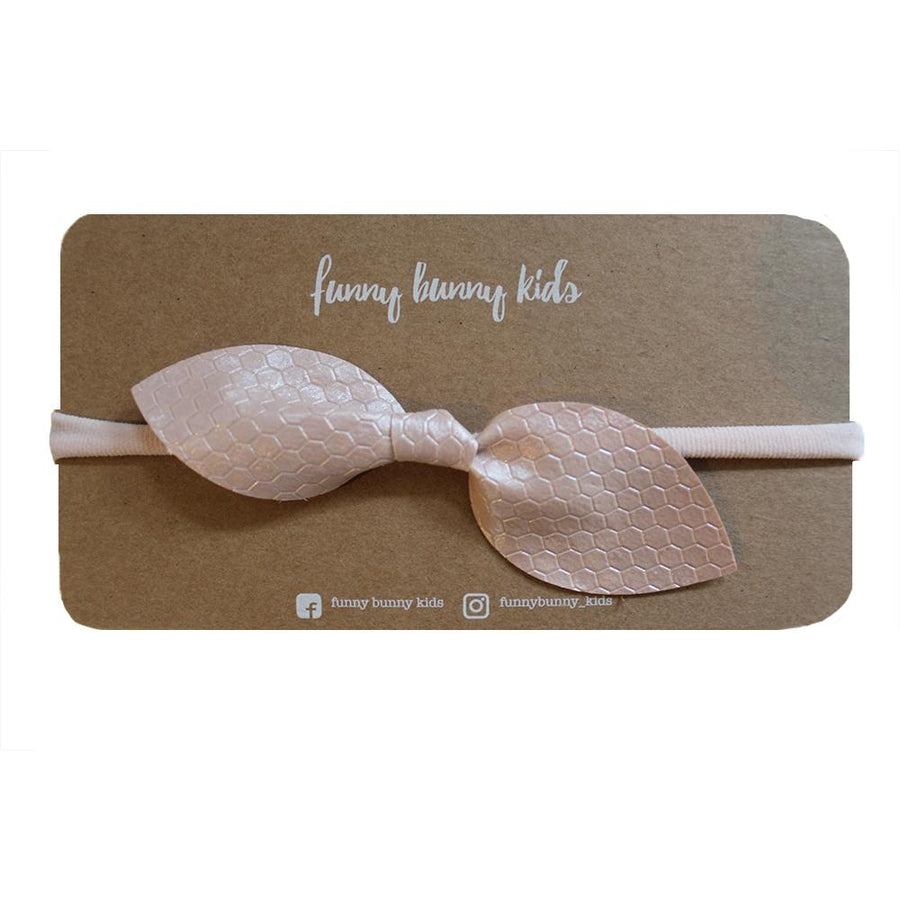 Leather Petal Headband | Funny Bunny Kids - Little Lights Co.