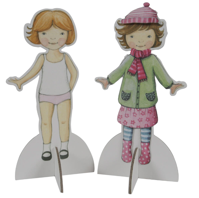 Tiger Tribe | Paper Dolls Kit | Little Lights Co.