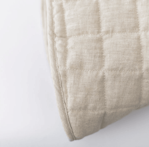 Home Lab | Linen Baby Playmat, Natural | Little Lights Co.