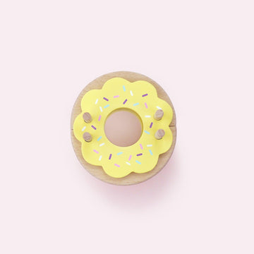 Donut Pom Maker – Lemon (MEDIUM) | Pom Maker | Little Lights Co.